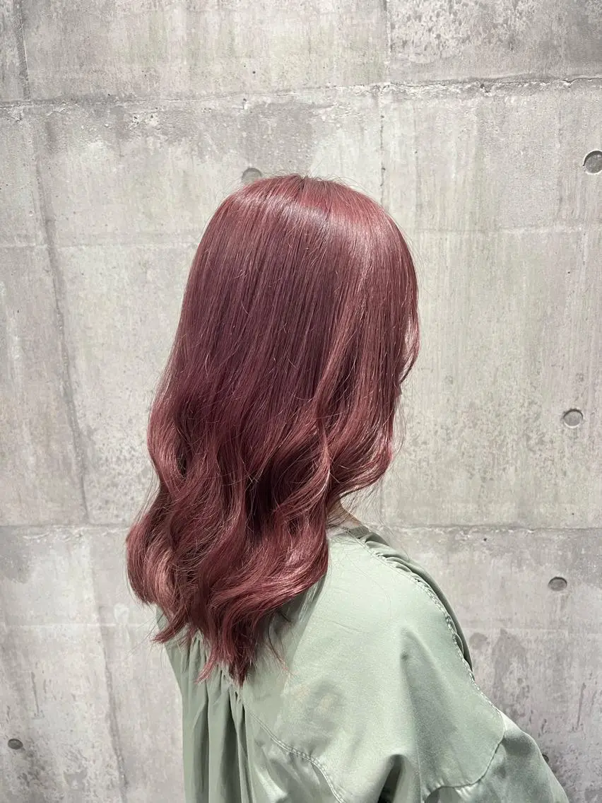 ロング ヘアカラー トリートメント torico yuriのヘアスタイル