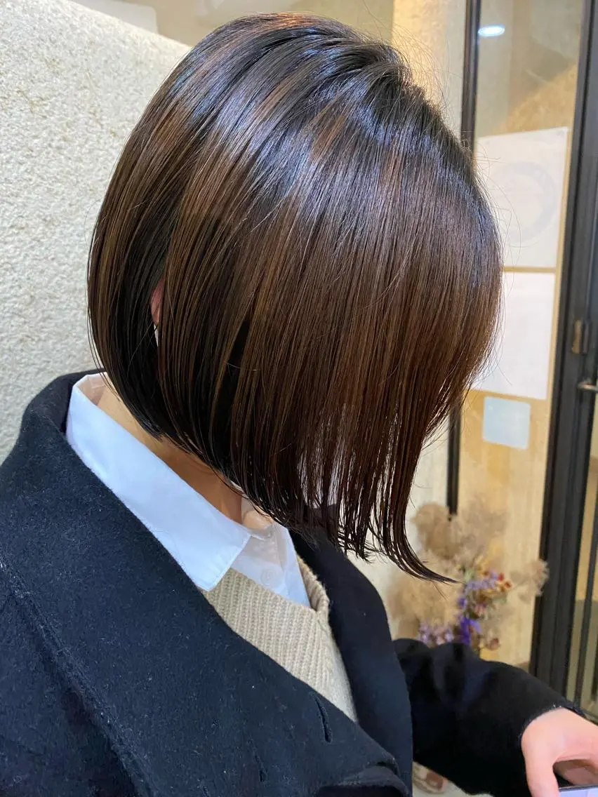 ショート 角戸 りおのヘアスタイル