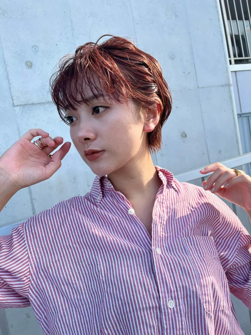 ショート ヘアアレンジ カット ヘアセット 奥山 沙季(大井町)のヘアスタイル