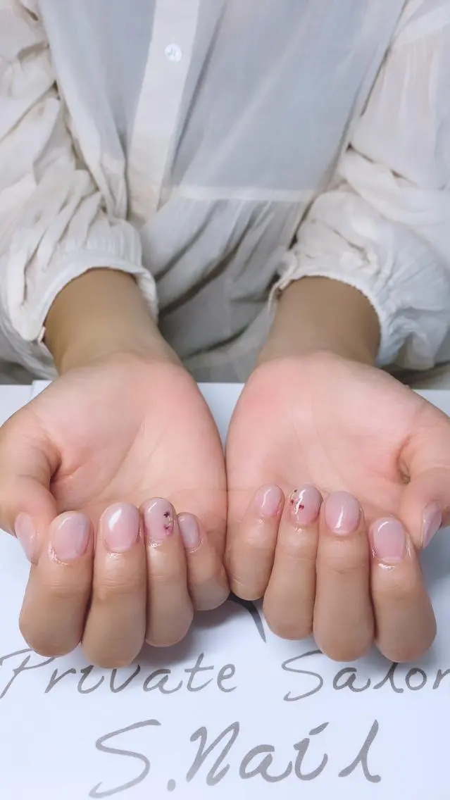 ネイル 西大分S.Nail 𓏲⋆🪸.⋆⸜🫧のネイルデザイン