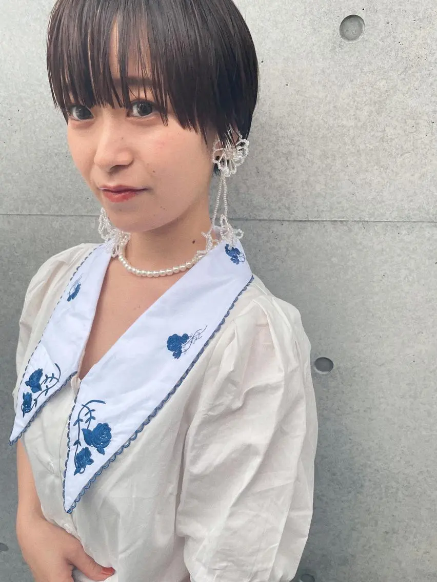 ショート カラー ショートヘア カット ヘアカラー トリートメント センスをお届けします 大谷将生infpのヘアスタイル