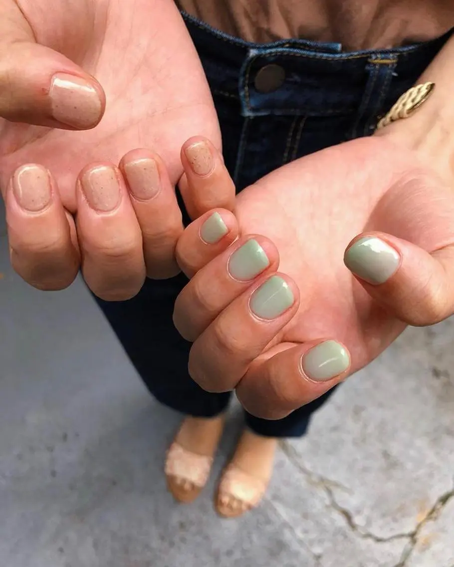 ネイル グリーン eiji nailのネイルデザイン