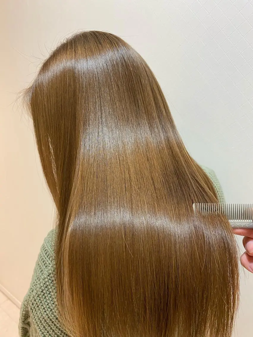 ロング トリートメント 🌈髪質改善/縮毛矯 正特化🌈鈴木一寿のヘアスタイル