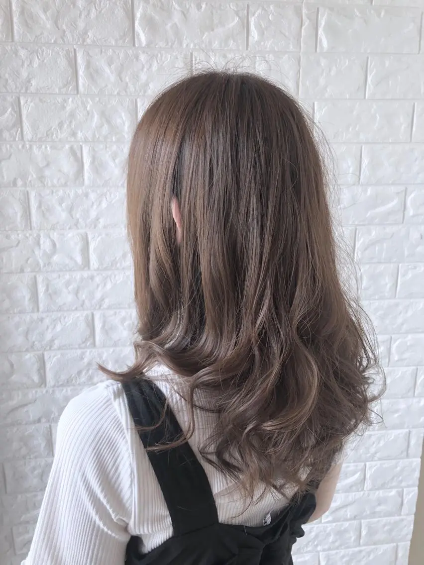 ロング 縮毛矯正/髪質改善 主税巧一のヘアスタイル