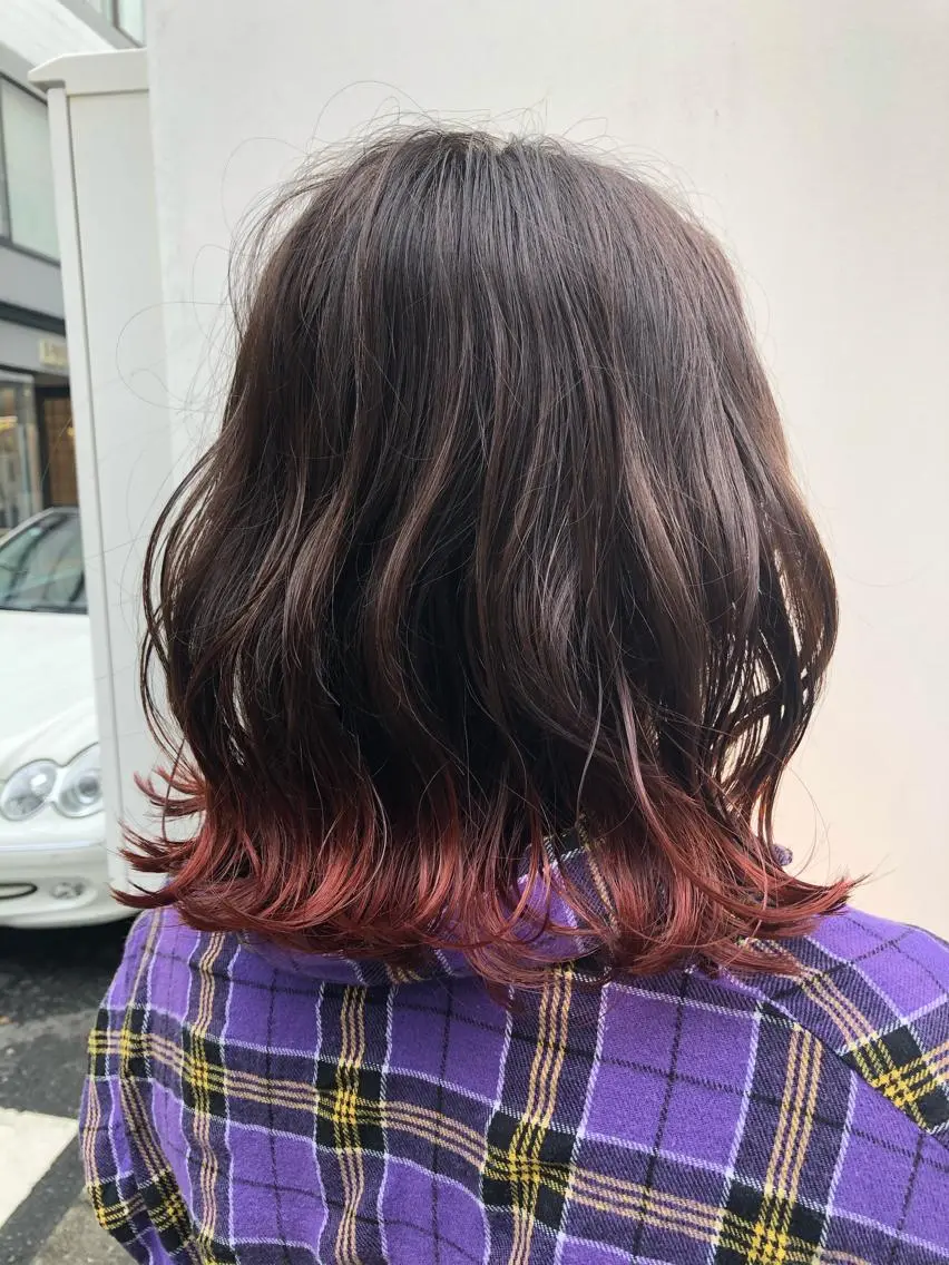 カラー 韓国ヘア🇰🇷 有田裕也のヘアスタイル