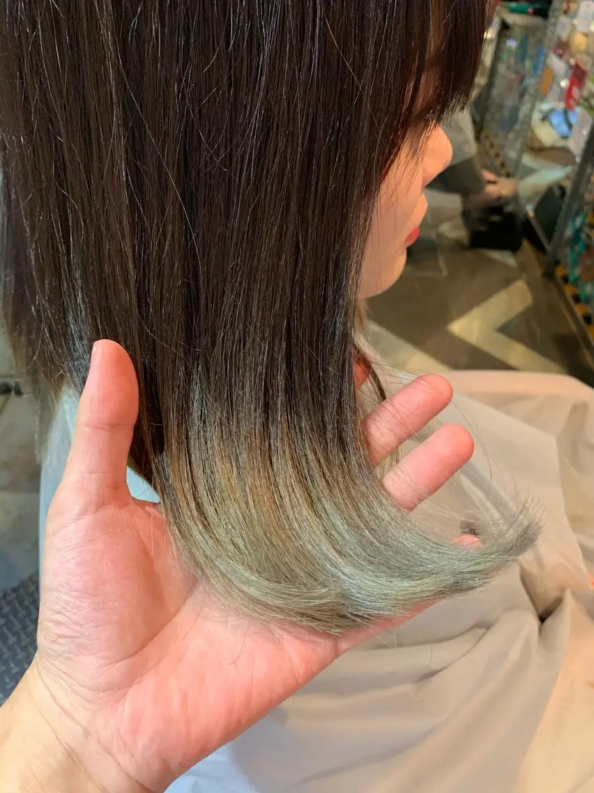 ミディアム カラー 🌈派手髪エクステ ブレイズ🌈ひろとのヘアスタイル