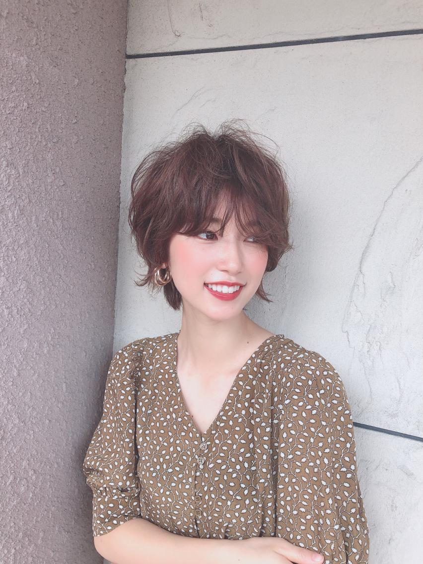 ショート 岸川 恭子のヘアスタイル