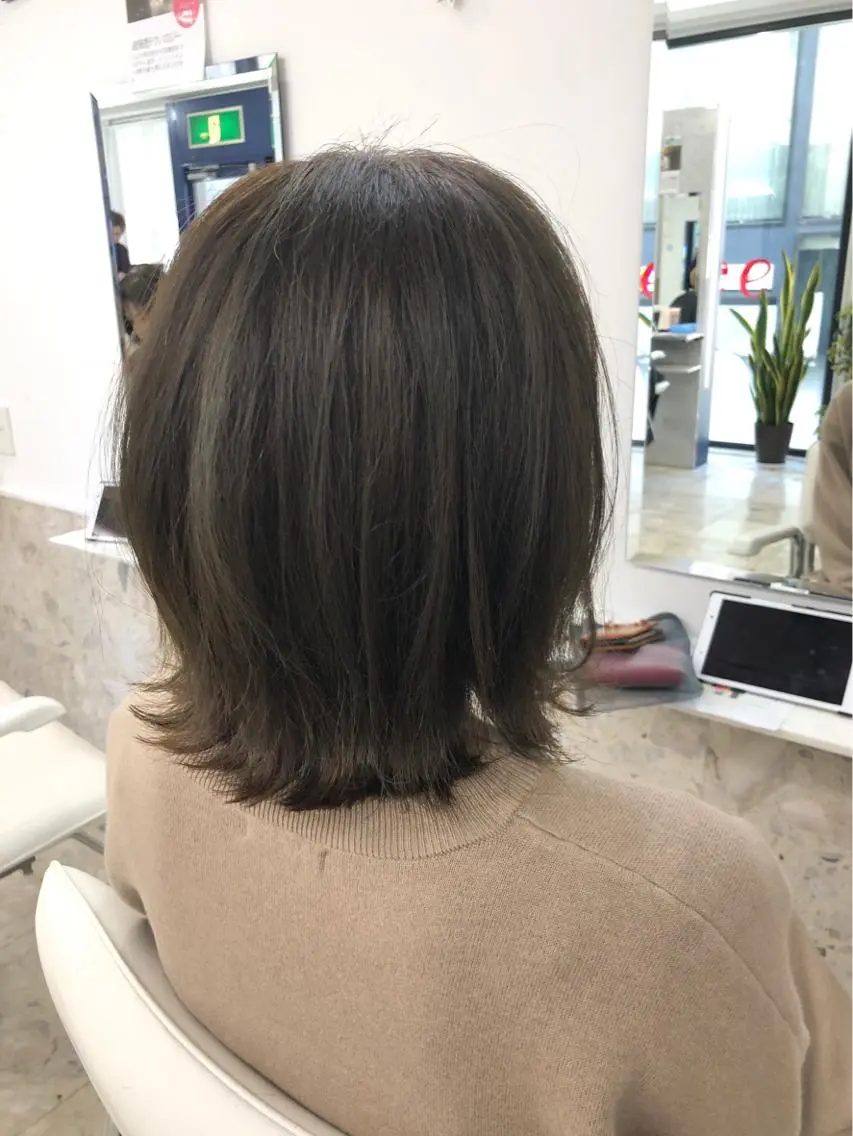 ミディアム カラー ヘアアレンジ 🧸髪質改善特化 金澤 彩香🎀のヘアスタイル