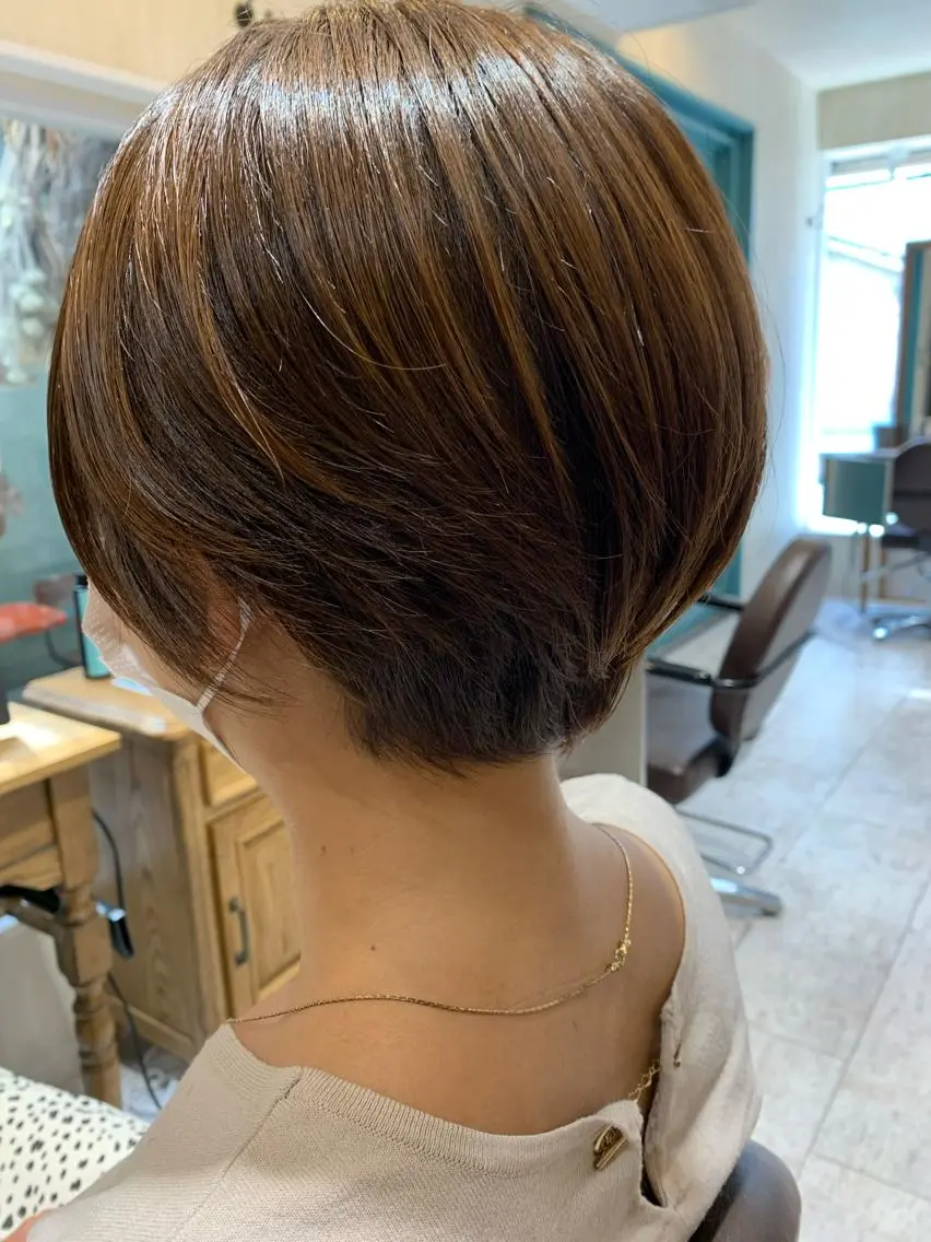 ショート カラー パーマ ヘアアレンジ ネイル マツエク・マツパ カット ヘアカラー トリートメント Sia中野新橋 『JUNYA』のヘアスタイル