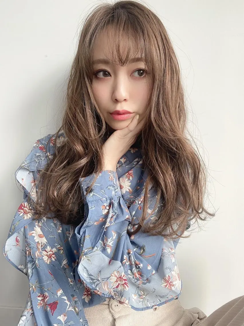 ロング カラー トリートメント ⭐️Shelter by TOKYO⭐️のヘアスタイル