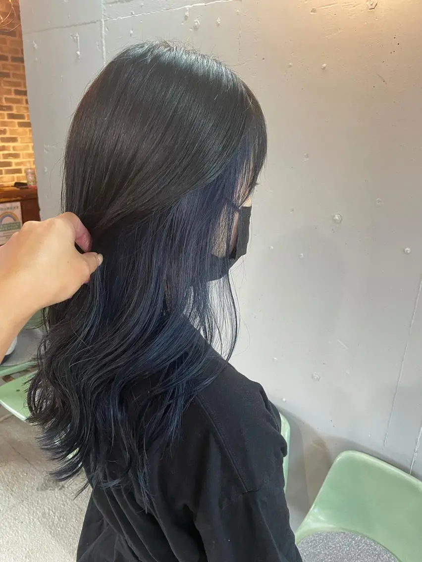 カラー インナーカラー 🍀アレンジ簡単ヘア ☘️石田万里奈🍀のヘアスタイル