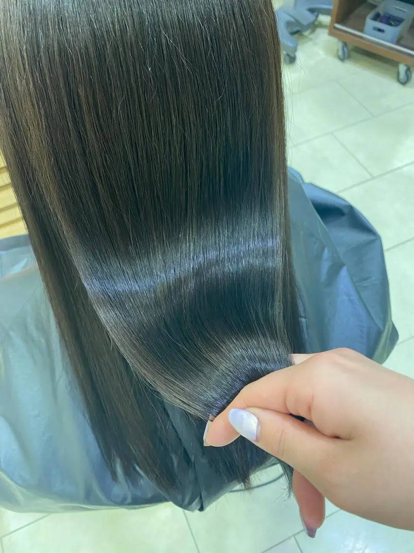 ロング カラー ヘアアレンジ TSUNA 🌙 Lim 五反田のマツエク・マツパデザイン