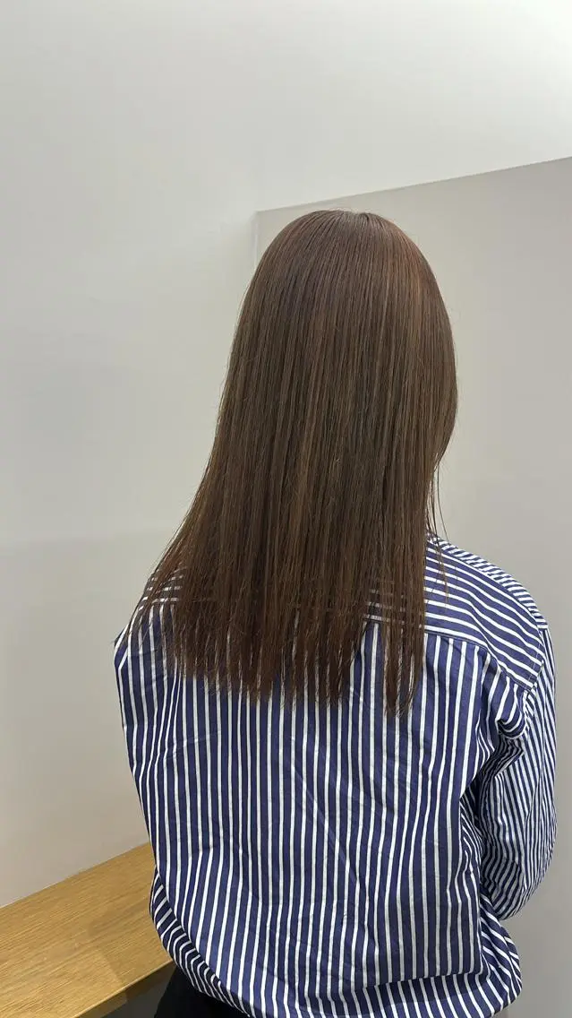 ロング カラー 韓国好き🇰🇷 美容師MIKUのヘアスタイル
