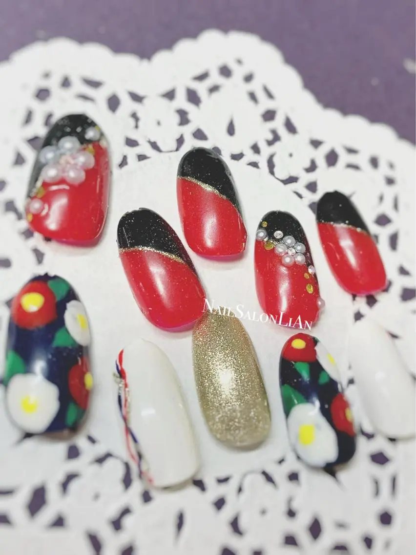 ネイル ハンドネイル NailSalon LiAnのネイルデザイン