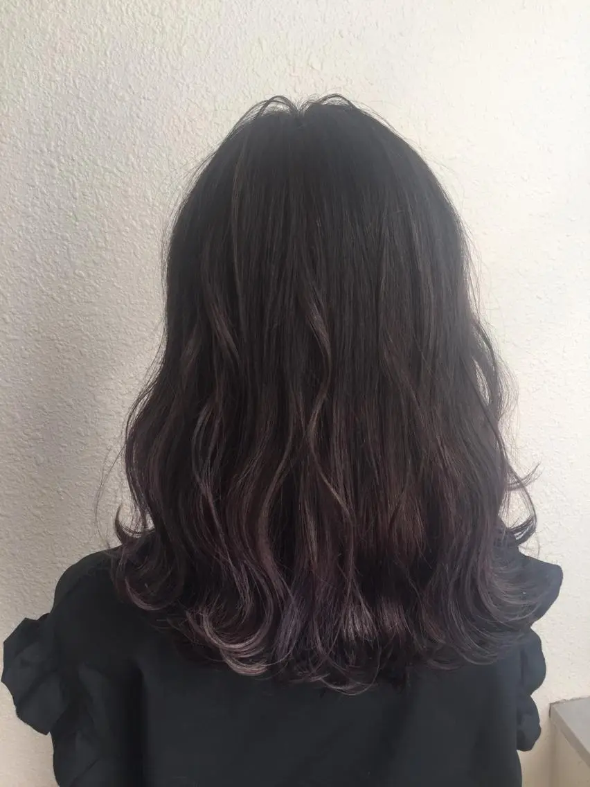 ロング カラー パーマ ヘアアレンジ メンズ キッズ ネイル マツエク・マツパ グラデーションカラー グラデーション 新宿/髪質改善/ 美髪矯正✨浅江通友のヘアスタイル