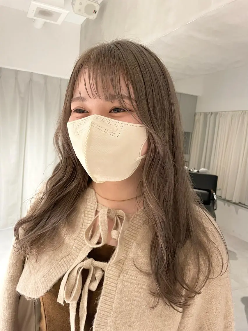 ロング カラー 🪞透け感&韓国ヘア 🪞honokaのヘアスタイル