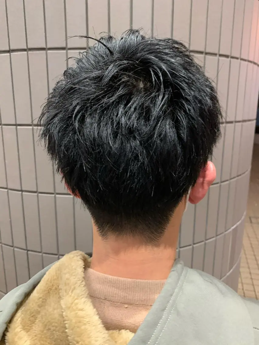 ショート メンズ ショートヘア ❣️モードケイズ塚口 和田一将のヘアスタイル