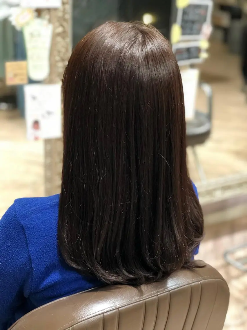 ロング カラー イルミナカラー 五十嵐ゆり 美髪カラー　武蔵小杉のヘアスタイル