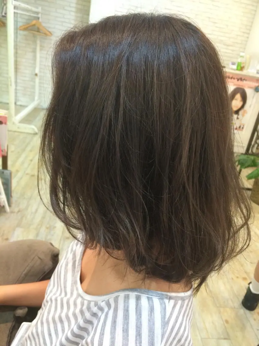 ショート ミディアム ハイライト 平内 賢人のヘアスタイル