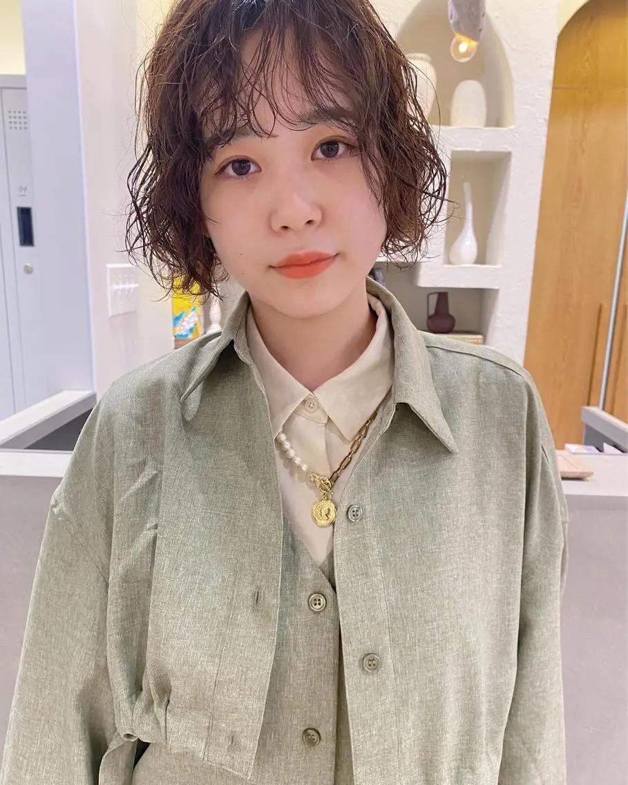 ショート カット パーマ ♡MISA /uyu♡のヘアスタイル