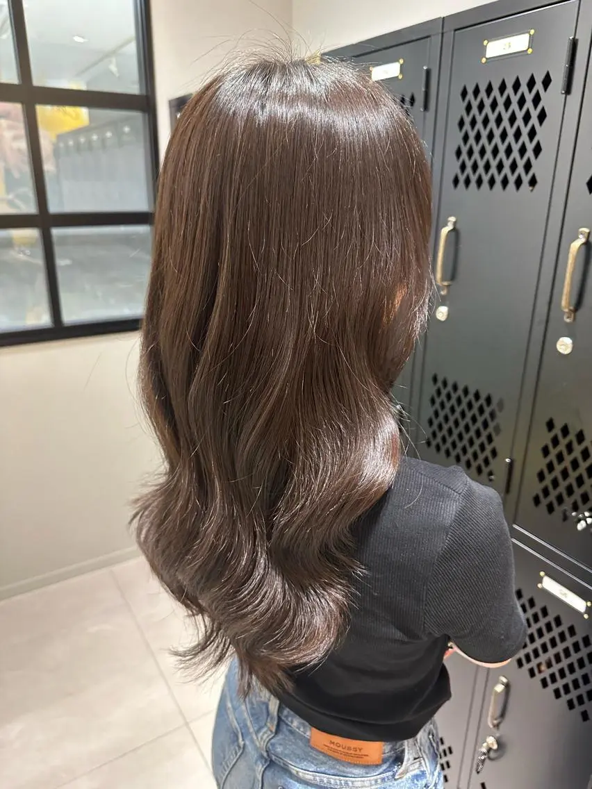 ロング カラー カット ヘアカラー トリートメント ROW町田 山本圭一郎のヘアスタイル