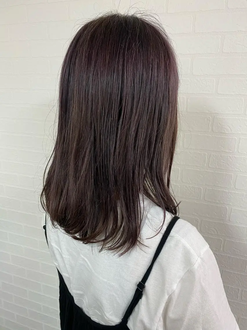 ミディアム 🫧縮毛矯正 かとうよしき🫧のヘアスタイル