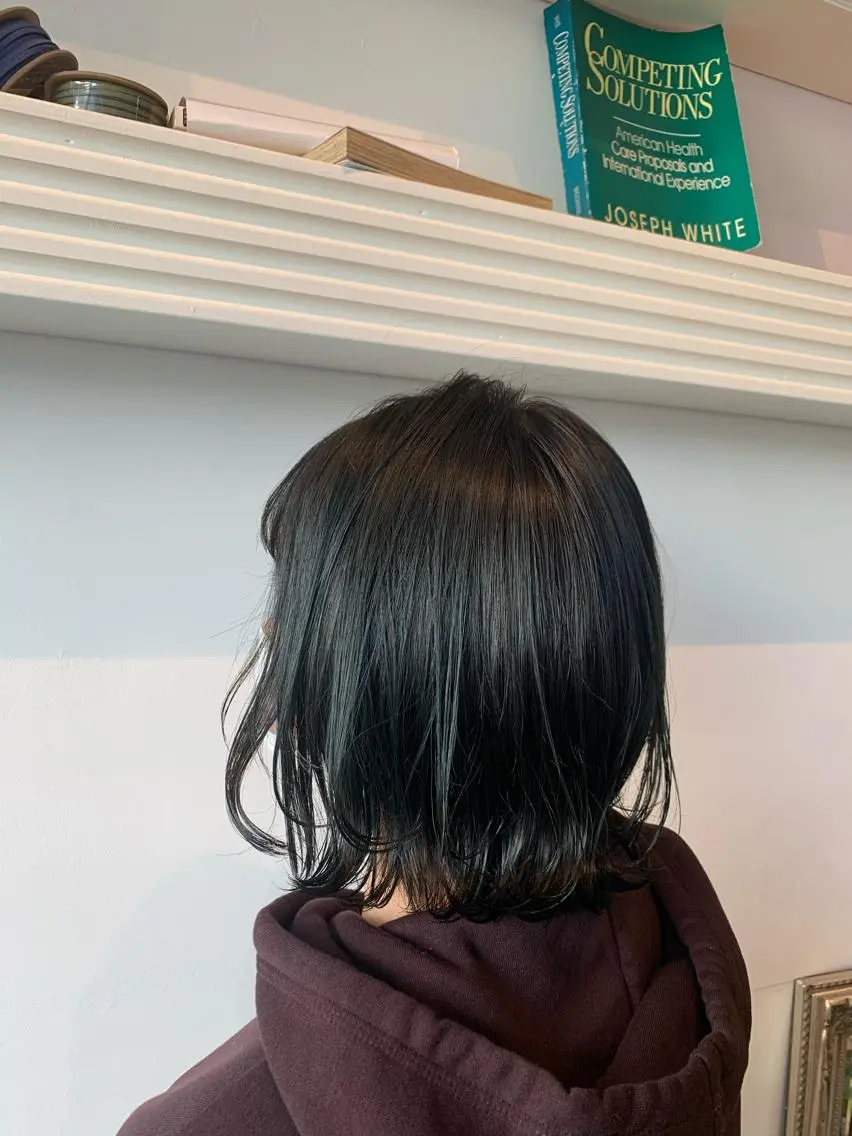 ミディアム ヘアカラー トリートメント ヘッドスパ ヘアセット 大宮/山口 竣也のヘアスタイル