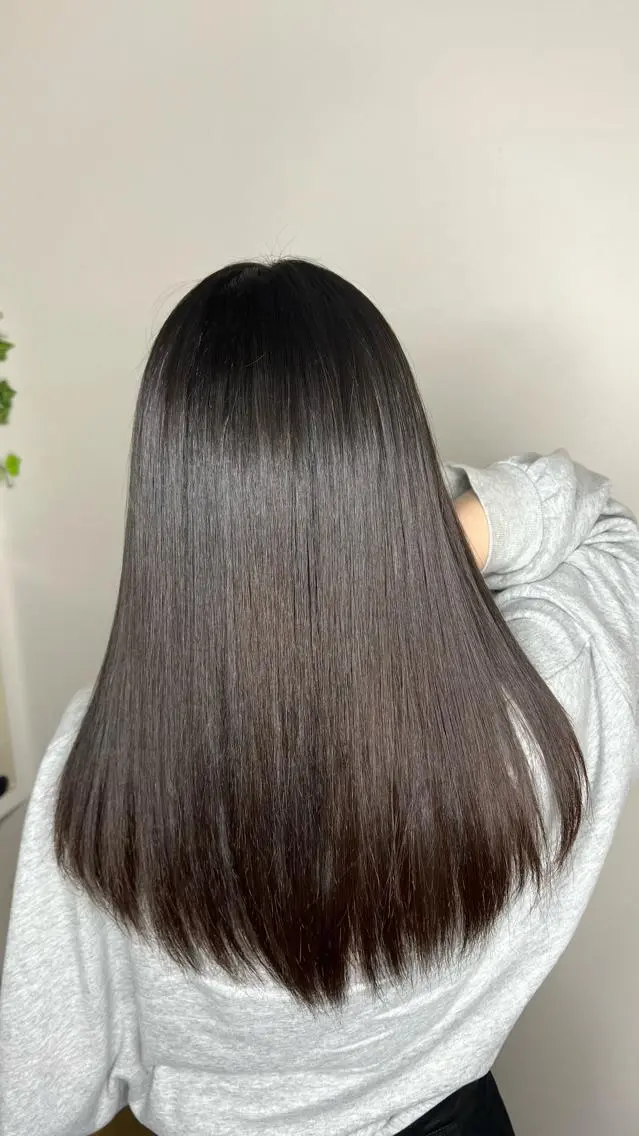 ロング カット 縮毛矯正 艶髪職人 山本隼正のヘアスタイル