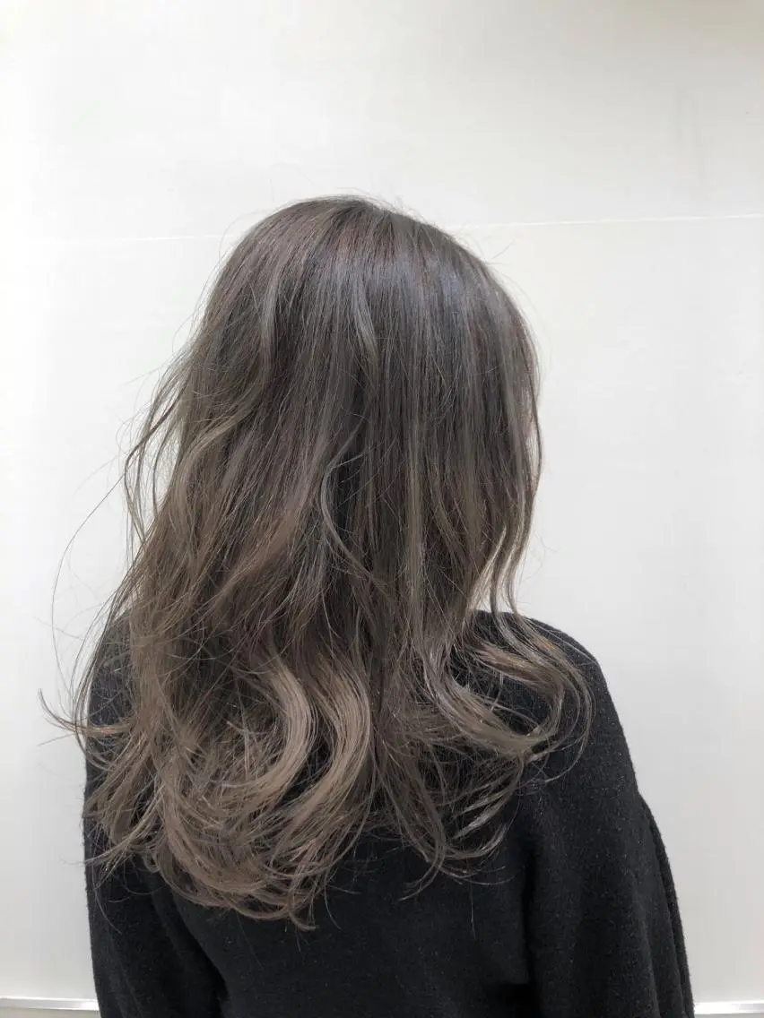 ロング カラー アディクシーカラー 透明感カラー イルミナカラー 愛されヘア♪ 大森春奈のヘアスタイル