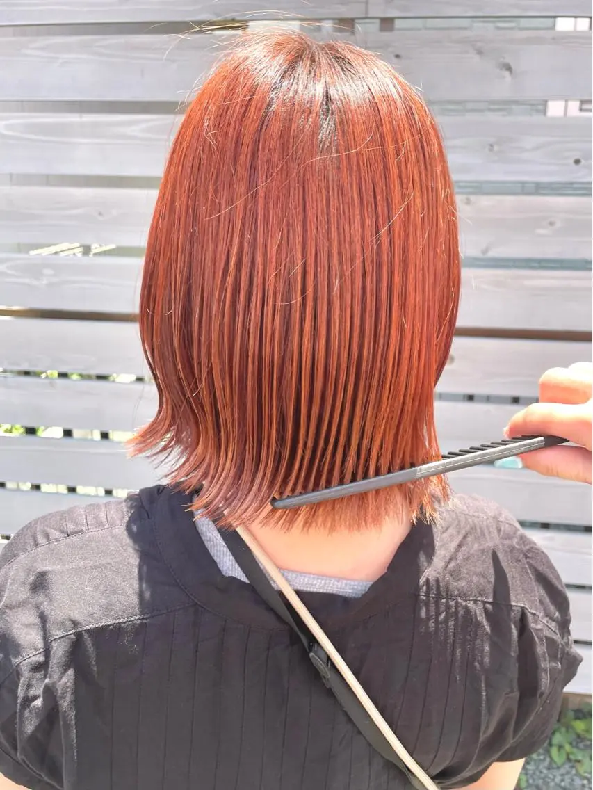 カラー ベージュ/透明感/ 桃子🎀のヘアスタイル