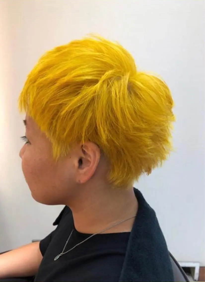 ショート カラー 🟢NEGi🟣 🫧髪質改善のヘアスタイル