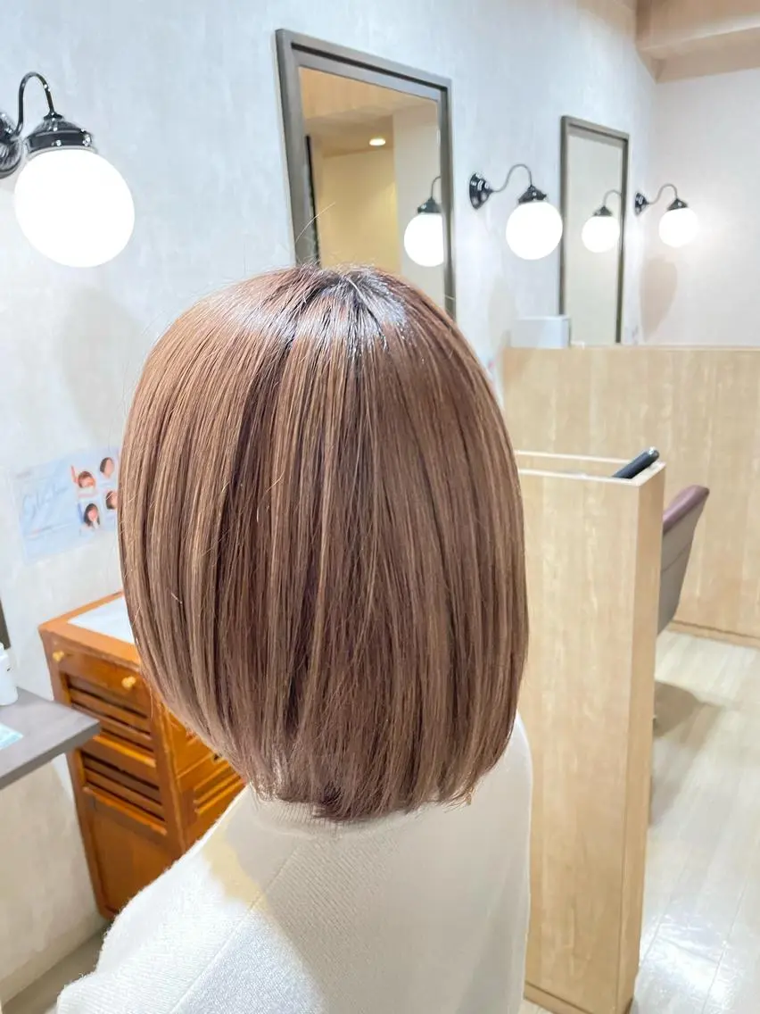 ショート ヘアカラー 畠 悠也のヘアスタイル