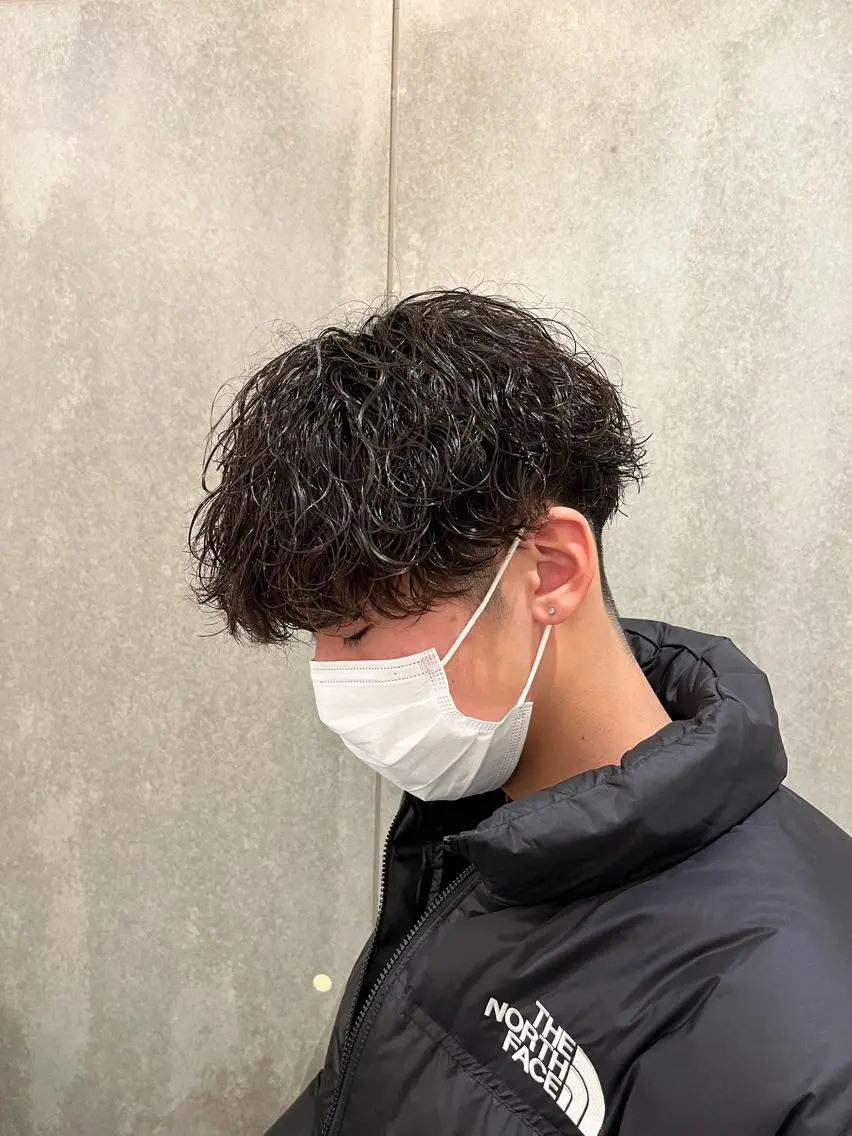 ショート パーマ メンズ 瀧野 翔吾【メンズ特化】のヘアスタイル