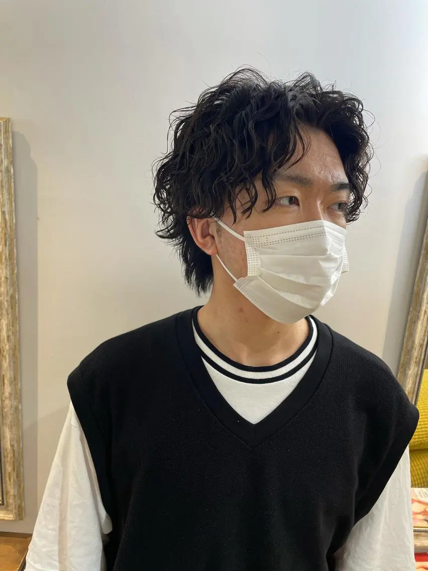 ミディアム 渋谷 メンズヘア⭐️ タニグチヨシユキのヘアスタイル