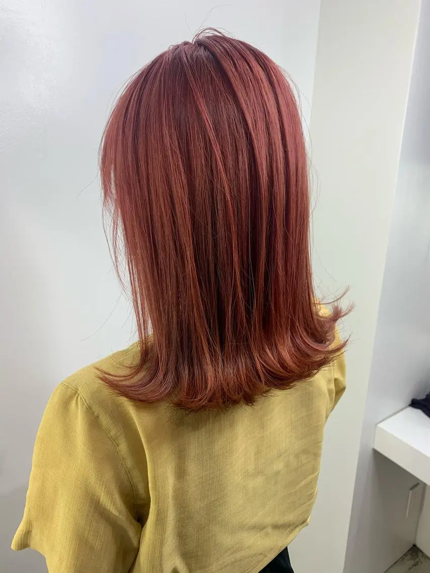 ミディアム カット ヘアカラー トリートメント ヘッドスパ 🌿大内雅斗 🌿韓国ヘアのヘアスタイル