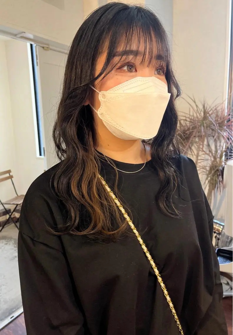 ロング 中江 友哉のヘアスタイル