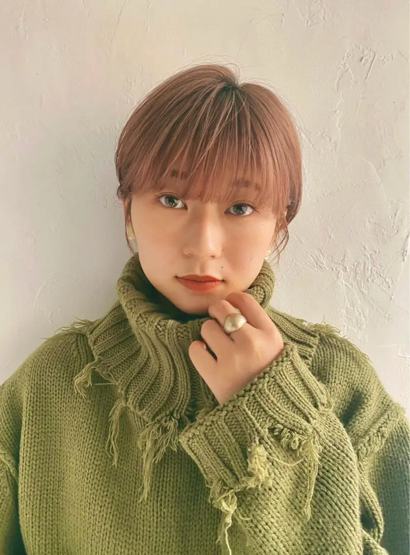 ショート カラー 🍃ショートヘア🍃 北林春樹のヘアスタイル
