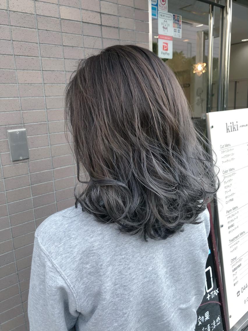 ロング 植田 敬太のヘアスタイル