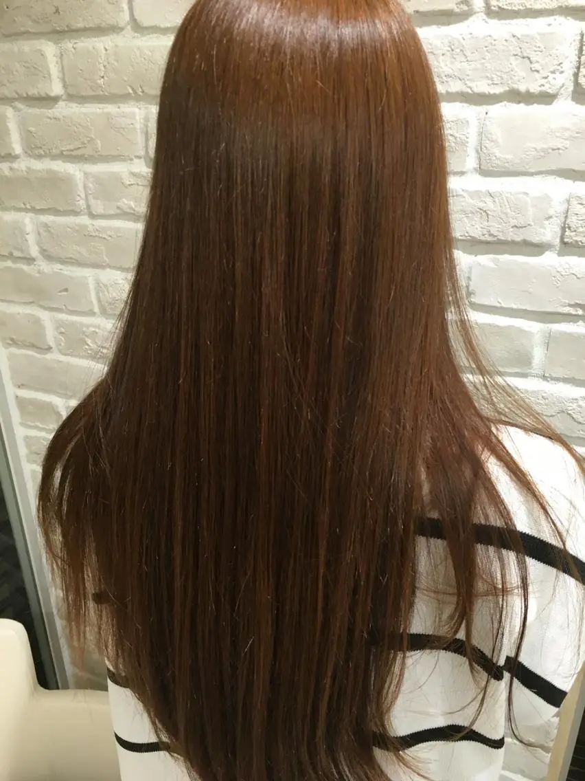 ロング 縮毛矯正 AVANCE 長尾 尚悟のヘアスタイル