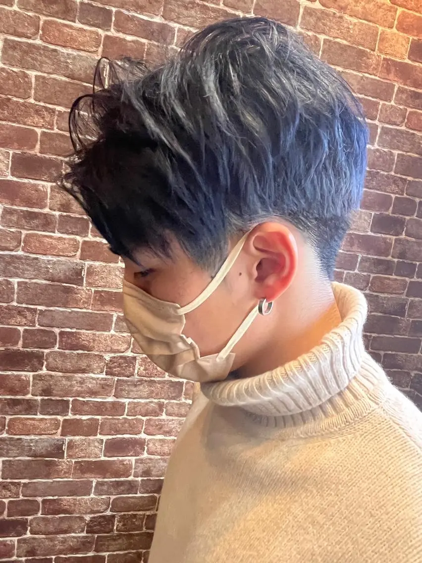 ショート カラー パーマ ヘアアレンジ メンズ キッズ ネイル マツエク・マツパ アイブロウ メンズブリーチ メンズハイライト メンズインナーカラー メンズ韓国風 ブリーチ 久木原 ゆりのヘアスタイル