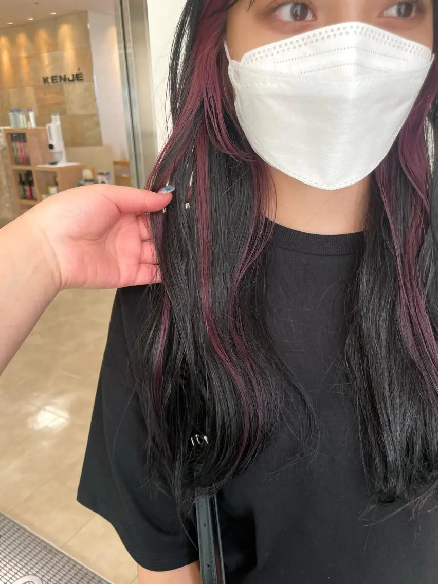 ロング カラー ヘアアレンジ ヘアカラー トリートメント ヘアセット 🍒KIKUCHI KANAE🍒のヘアスタイル