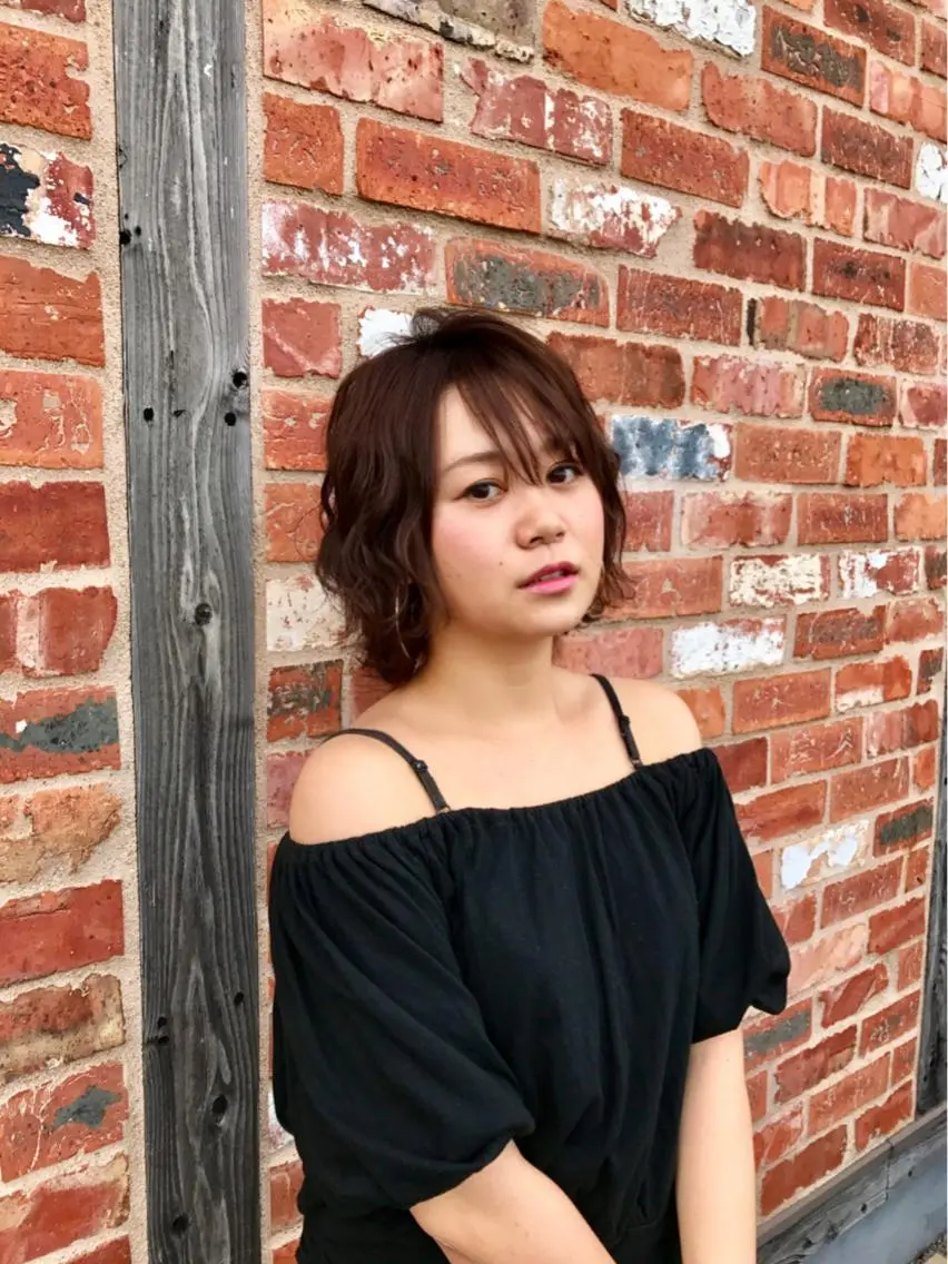 ミディアム ボブ MIZUKI🫧ྀི 韓国ヘアAFLOATのヘアスタイル