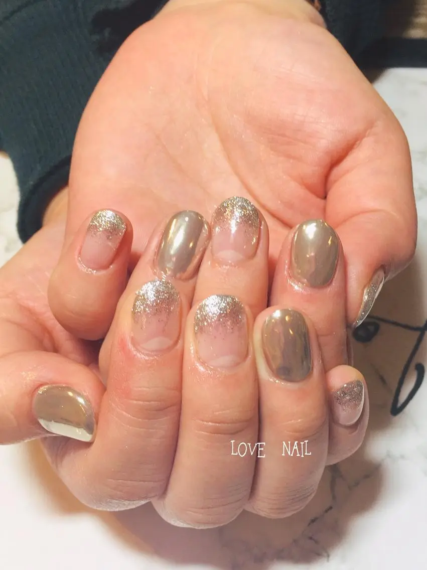 ネイル ハンドネイル LOVE NAIL 💕Sonoのネイルデザイン
