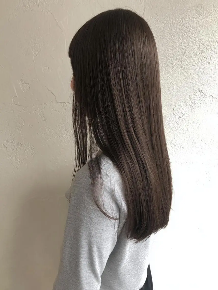 ロング 三原　賢二 【縮毛矯正】のヘアスタイル