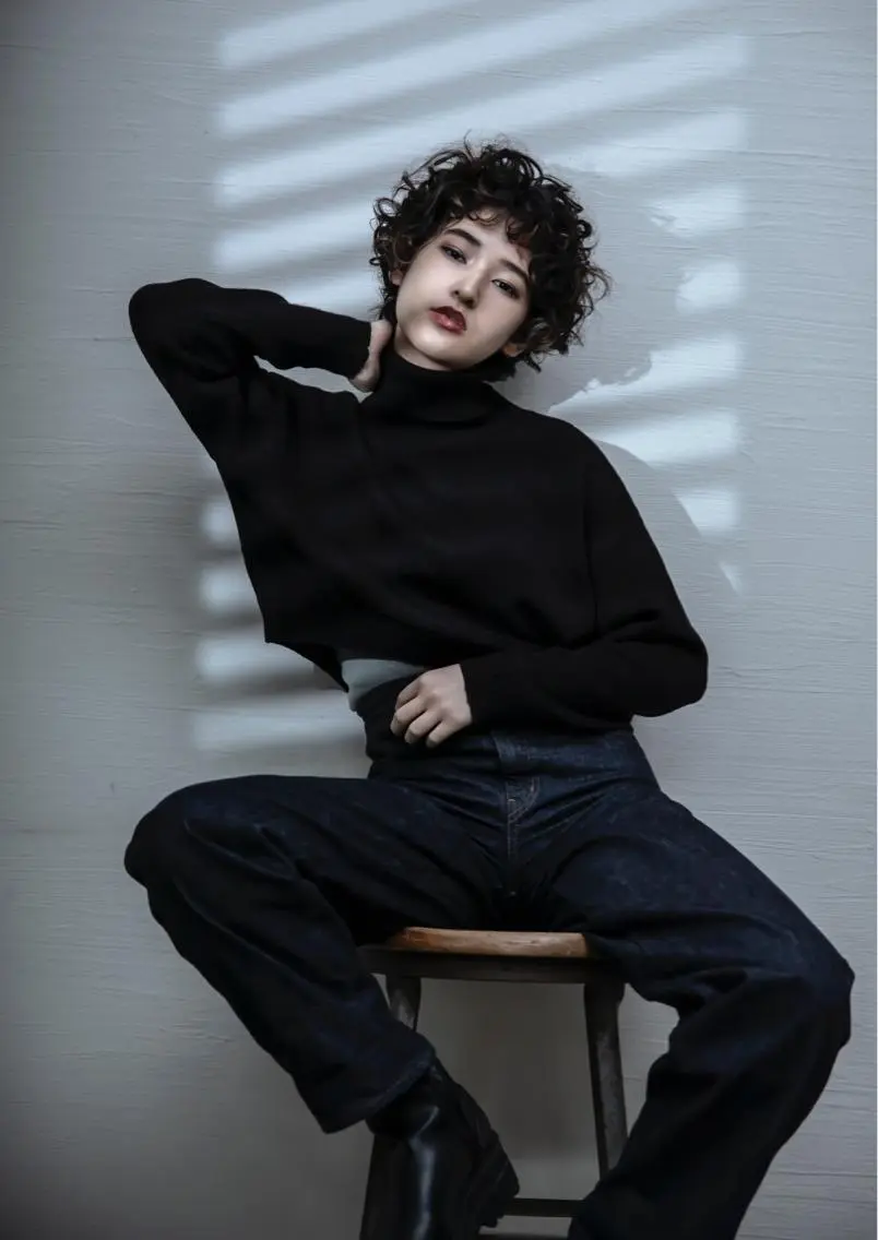 ショート パーマ ［girl］ MIKIのヘアスタイル