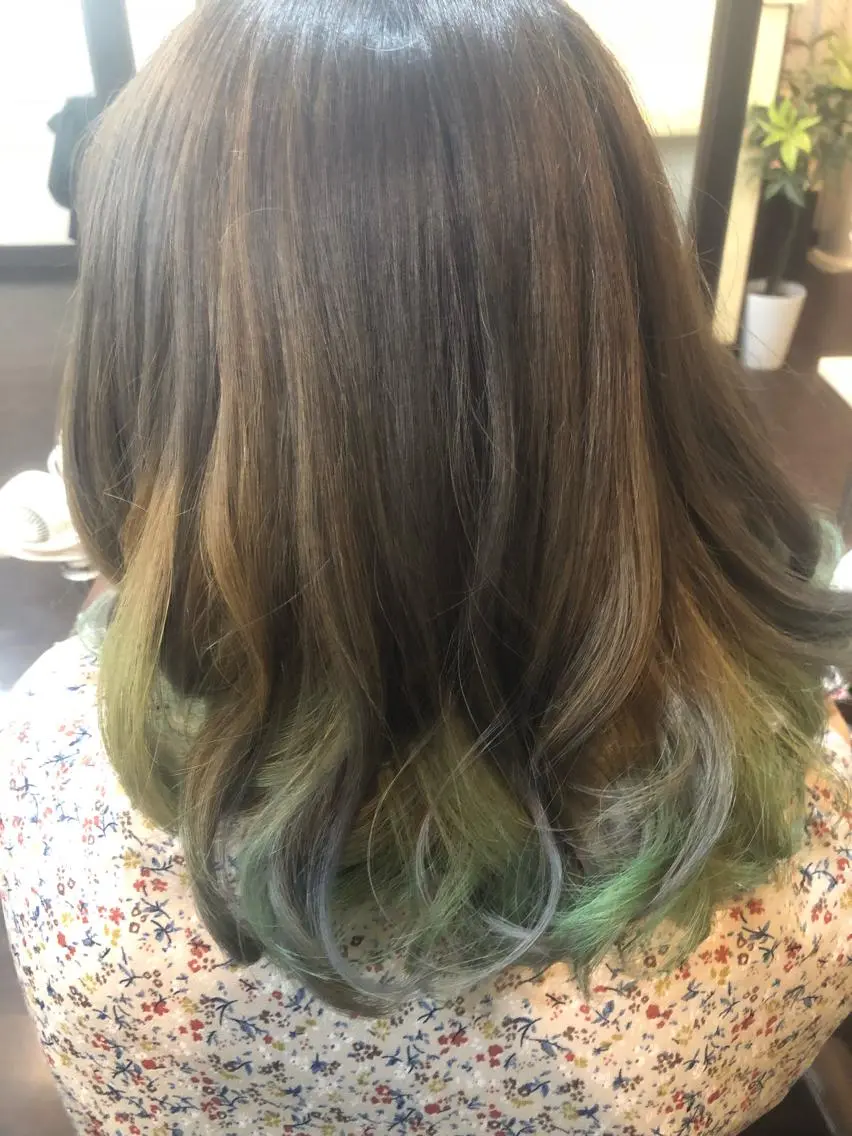 ミディアム zina浦和店✊🏻 西口5分🐤スズキのヘアスタイル