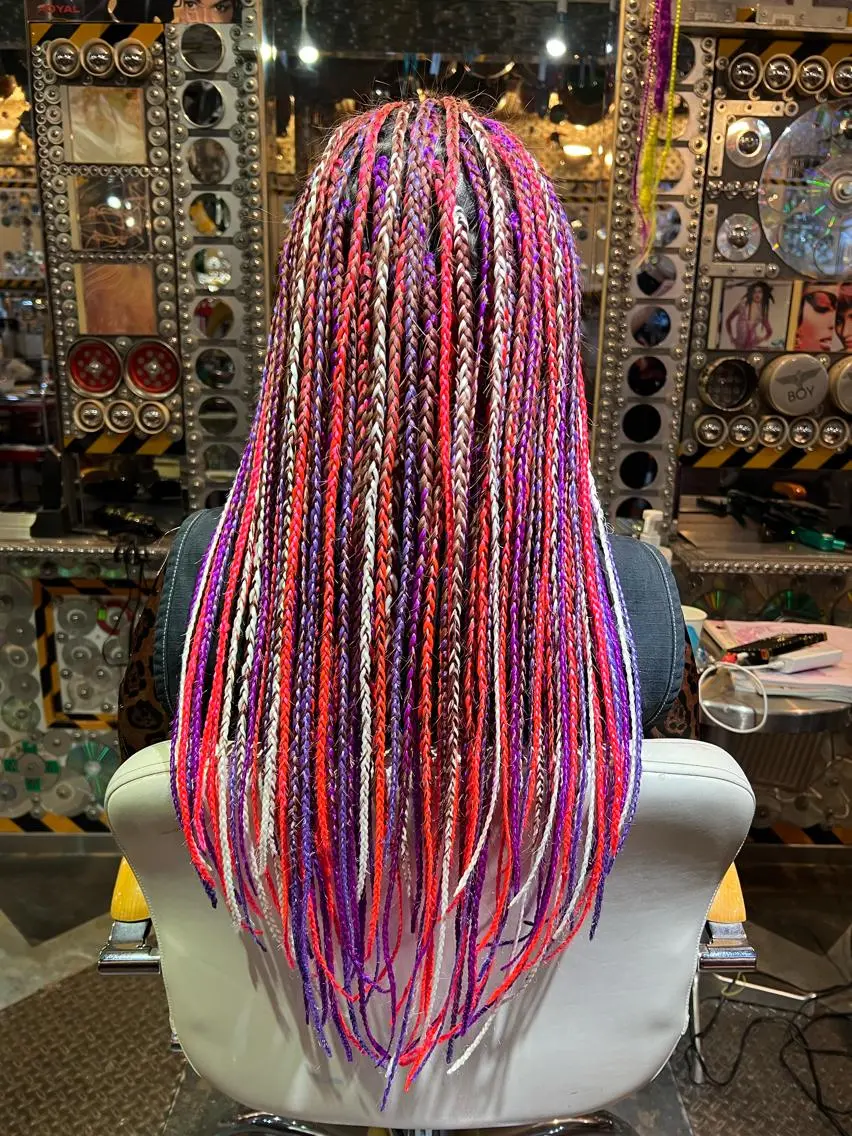 ロング カラー ヘアアレンジ キッズ KOYA ｺﾔのヘアスタイル