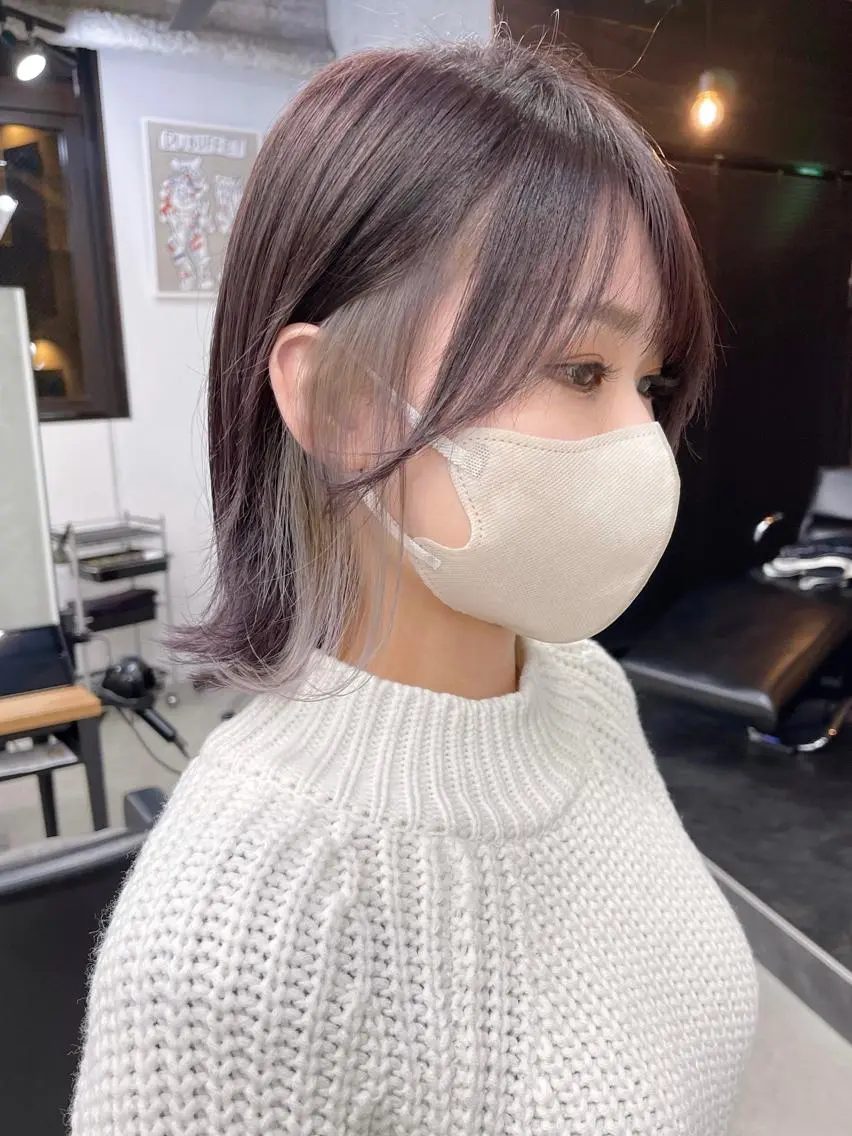 カラー カット ヘアカラー トリートメント ブリーチダブルカラー 【koide】のヘアスタイル