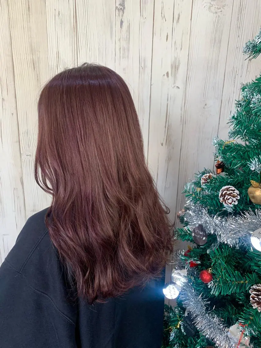 ロング カラー カット ヘアカラー トリートメント Nagisa🥥🧡 南森町駅 徒歩30秒のヘアスタイル