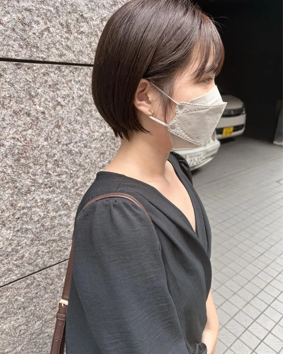 ショート 伊藤 愛美のヘアスタイル